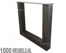 Stalen onderstel Fat U gecoat Stalen onderstel Fat U gecoat