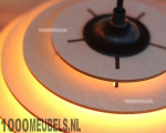 Houten hanglamp model Omega - Ø30 Houten hanglamp model Omega - Ø30